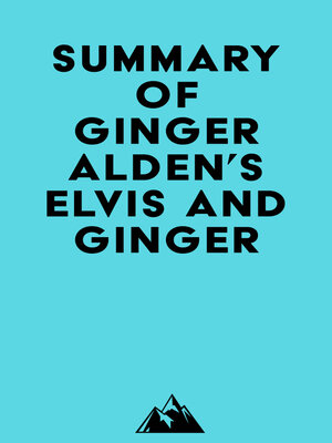 cover image of Summary of Ginger Alden's Elvis and Ginger